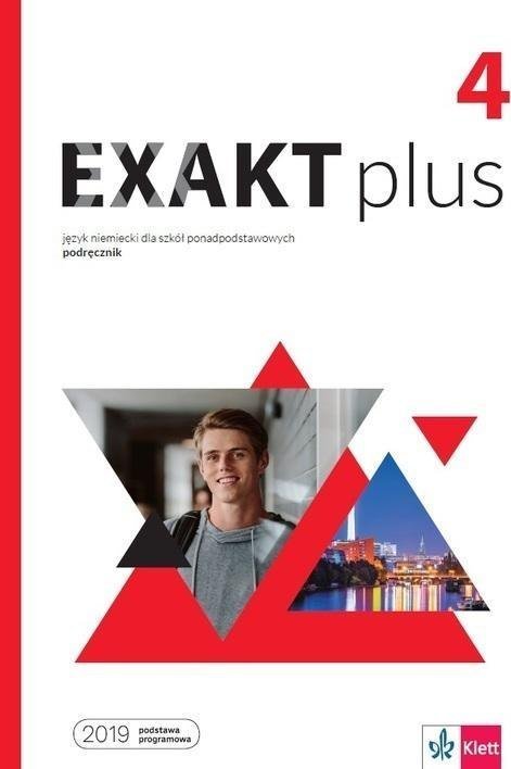 Exakt plus 4. Podrecznik + MP3 LEKTORKLETT 493987 (9788381656061) Literatūra