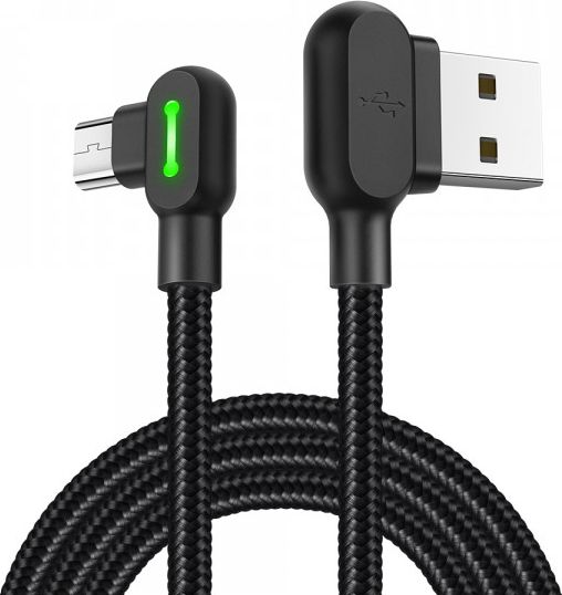 Kabel USB Mcdodo USB-A - microUSB 1.8 m Czarny (74613) 74613 (6921002657723) USB kabelis