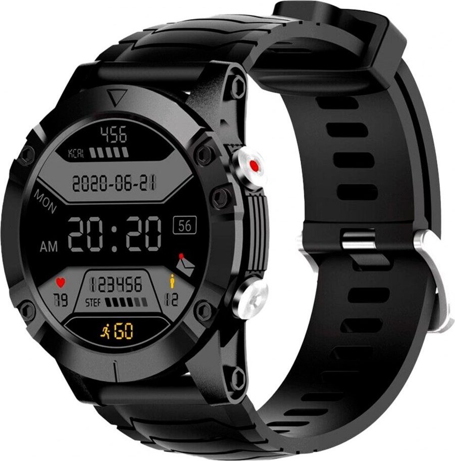 Smartwatch Kruger&Matz Activity Czarny  (KM0720) KM0720 (5901890078276) Viedais pulkstenis, smartwatch