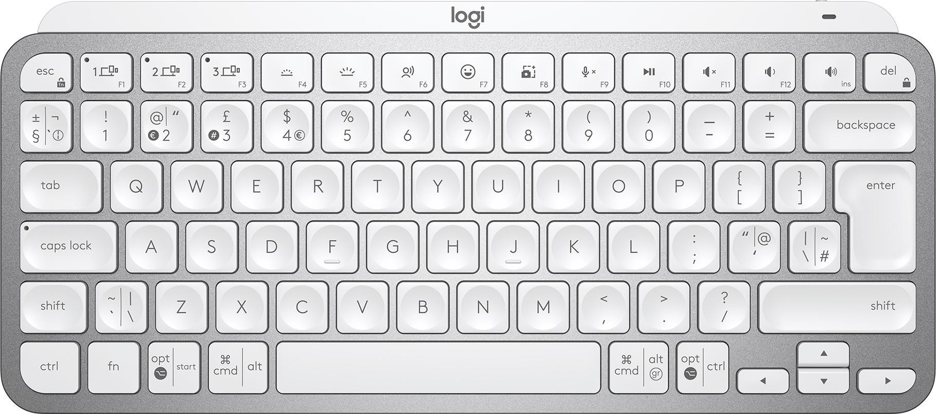 Logitech Wireless Keyboard MX Keys Mini (QWERTZ - vācu izkārtojums) klaviatūra