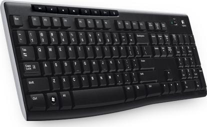 Logitech K270 Wireless Keyboard Tschechisches Layout black klaviatūra