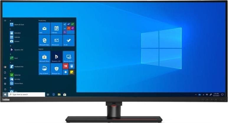 Lenovo ThinkVision P40w-20 39.7 ", IPS, WUHD, 21:9, 4 ms, 300 cd/m, Black, Ethernet port, 75 Hz, 1x Thunderbolt 4 cable (40Gbps), DisplayPor monitors