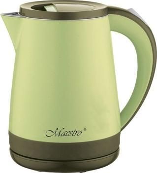 Maestro MR-037-GREEN Electric kettle, green 1,2 L Elektriskā Tējkanna