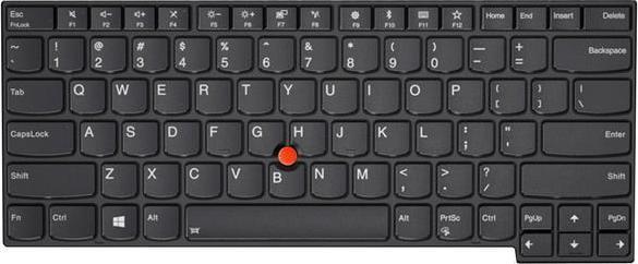 LENOVO Keyb T480s/T490/E480/E490/L480/L380/L390 US/I aksesuārs portatīvajiem datoriem