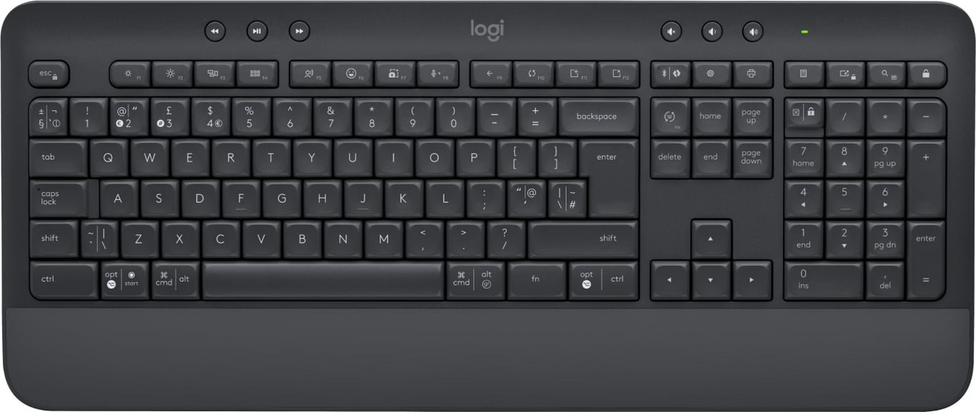 LOGI SIGNATURE K650 - GRAPHITE (UK) klaviatūra