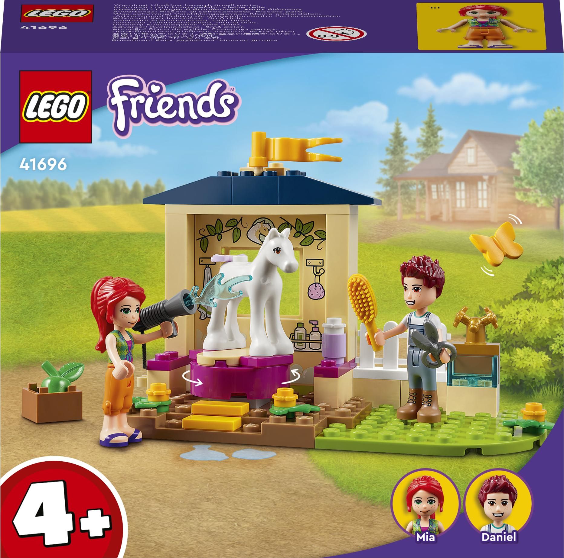 LEGO Friends Kapiel dla kucykow w stajni (41696) 41696 (5702017152707) LEGO konstruktors
