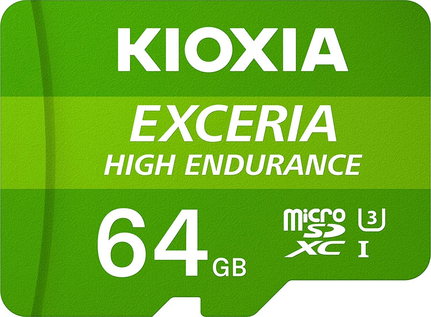 Kioxia microSD-Card Exceria High Endurance   64GB atmiņas karte