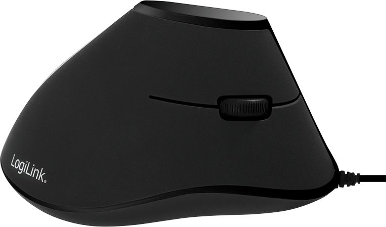 Logilink Ergonomic Vertical Mouse ID0158 Wired, Black Datora pele