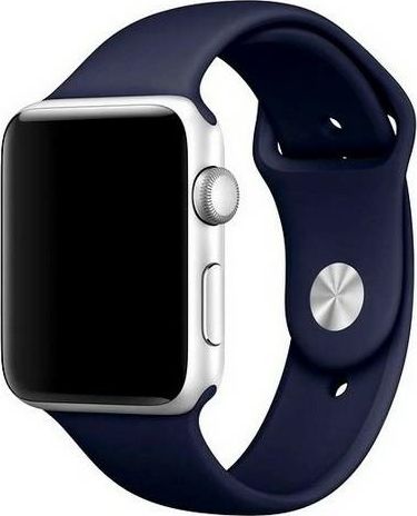 Mercury pasek Silicon Apple Watch 42|44| 45 mm niebieski|navy