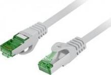 Lanberg PCF7-10CU-1000-S networking cable Grey 10 m Cat7 S/FTP (S-STP) tīkla kabelis