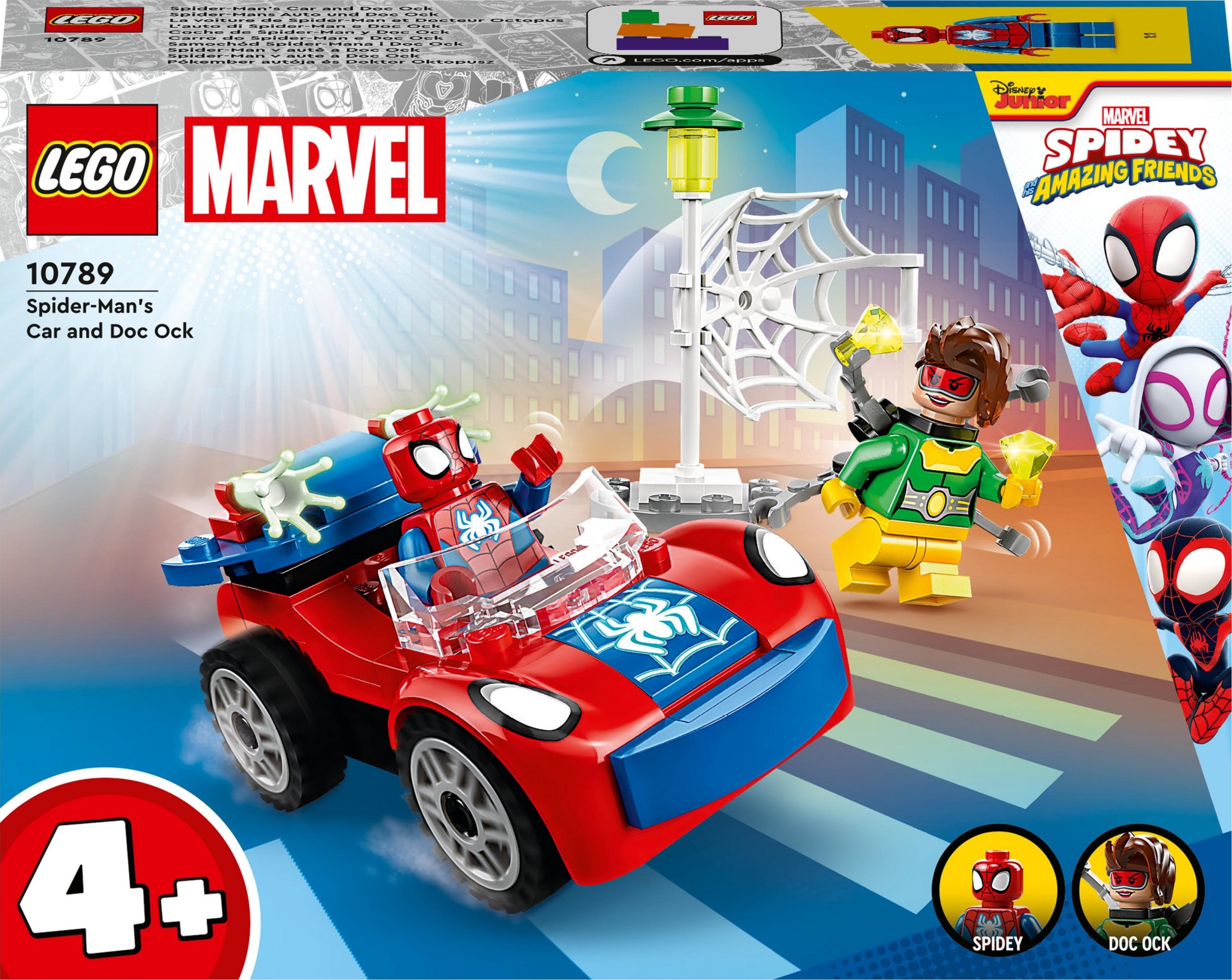 LEGO Spider-Man 10789 Spider-Mans Auto and Doc Ock LEGO konstruktors