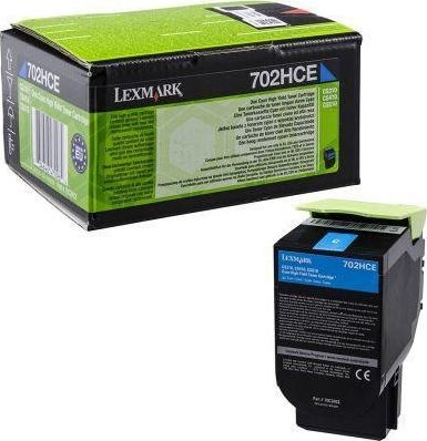 Lexmark 70x Cyan Toner Cartridge High Corporate (3k) toneris