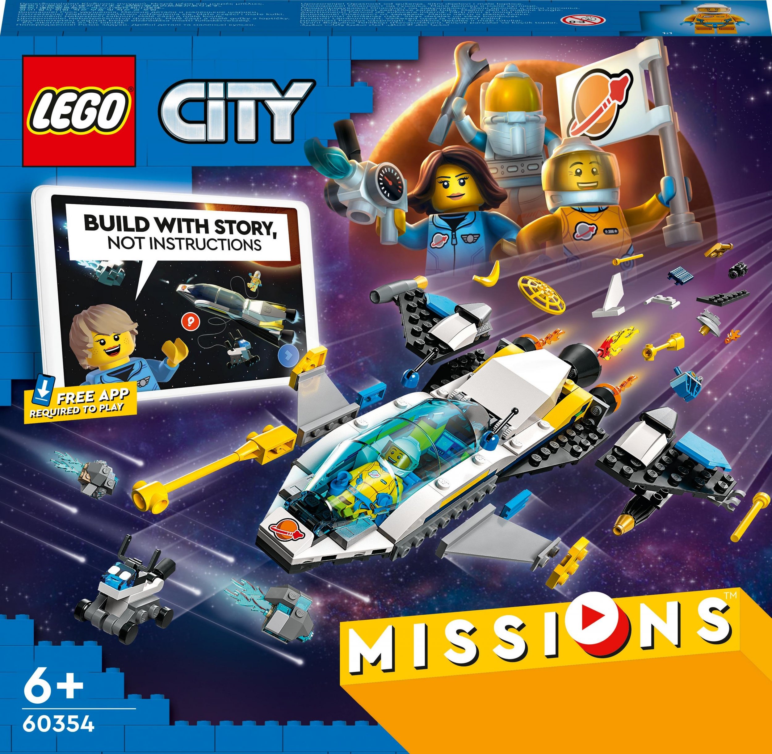 Lego City 60354 Mars Spacecraft Exploration Mission LEGO konstruktors