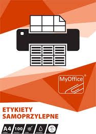 MyOffice ETYKIETY A4 MyOFFICE 105 X 37 MM (100) ^ eta4105x037os (5902596500634) uzlīmju printeris