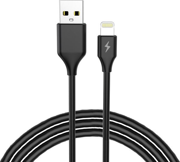 Kabel USB Libox USB-A - Lightning 1 m Czarny (LB0067L) LB0067L (5901811404313) USB kabelis