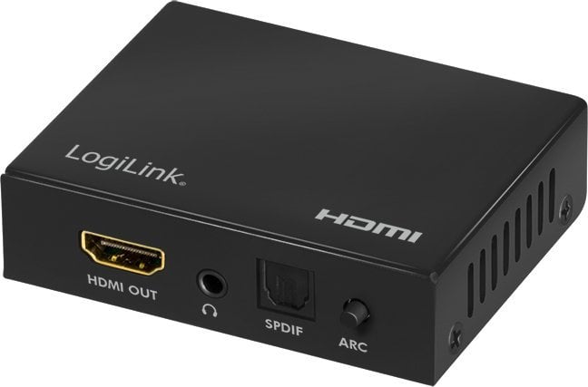 LogiLink HDMI-Audio-Extraktor,2CH/5.1CH,SPDIF,4K/60Hz,schw. adapteris