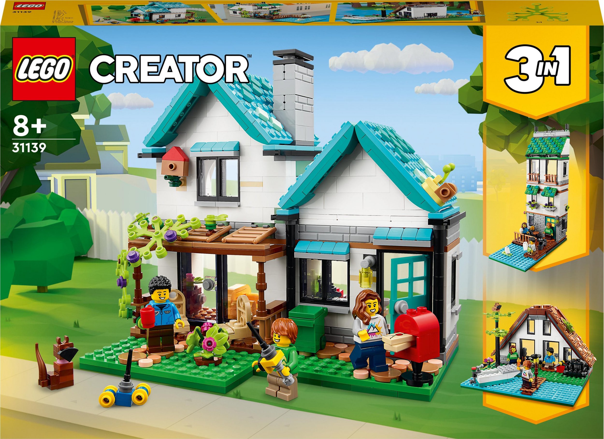 LEGO Creator Przytulny dom (31139) 31139 (5702017415925) LEGO konstruktors