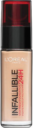 L'Oreal Paris Infallible Make-Up 24H 30ml 120 Vanilla 911953 (3600522690337) tonālais krēms