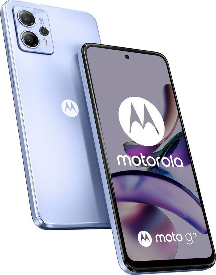 Motorola Moto G 13 16.5 cm (6.5") Dual SIM Android 13 4G USB Type-C 4 GB 128 GB 5000 mAh Lavender Mobilais Telefons