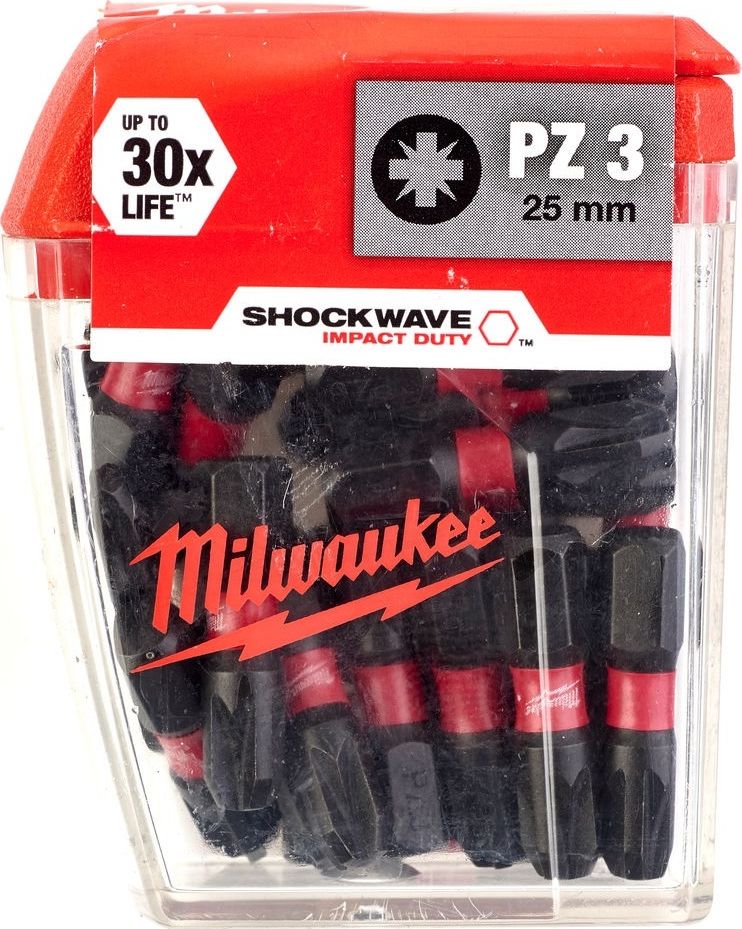 Milwaukee BIT SHOCKWAVE CD PZ3 25MM-25SZT.