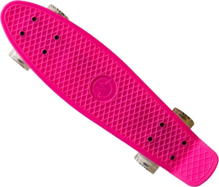 Deskorolka Master Deskorolka Mini Longboard - rozowa MAS-B097-pink (8592833006653)