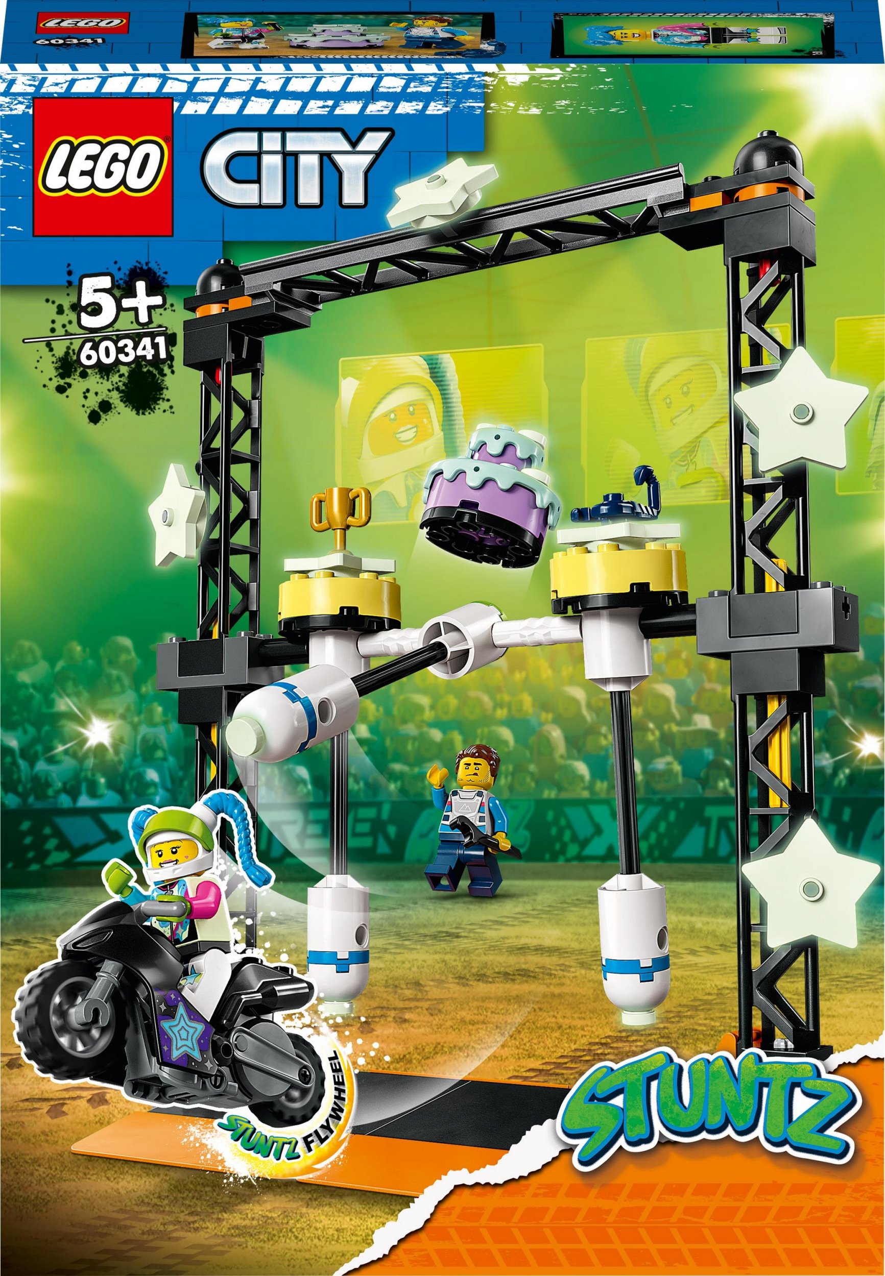 LEGO City 60341 Stunt challenge: tumbling LEGO konstruktors