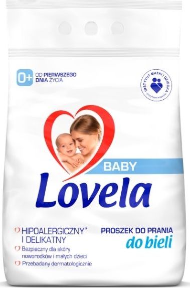 Lovela Lovela BABY Proszek Prania Bialego Dzieci 2,7kg 5900627092882 (5900627092882) Sadzīves ķīmija