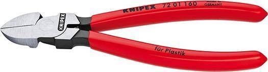 Knipex Szczypce tnace boczne do tworzyw sztucznych KNIPEX 72 01 140-160-180 12051-uniw (4003773046837)