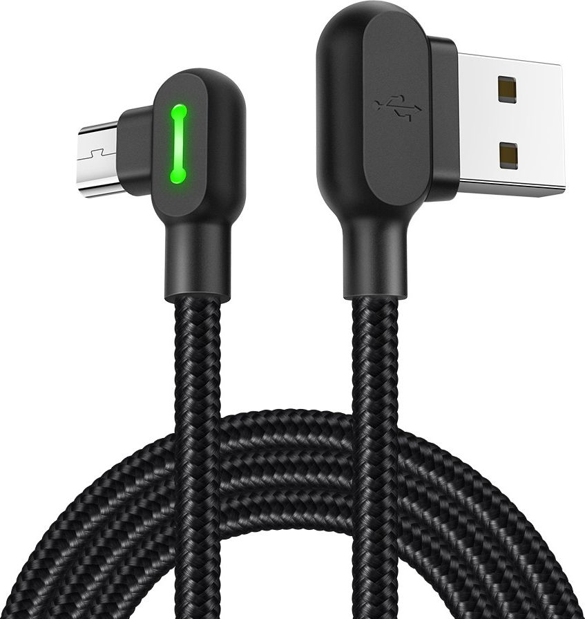 Kabel USB Mcdodo USB-A - 0.5 m Czarny (74611) 74611 (6921002657709) USB kabelis