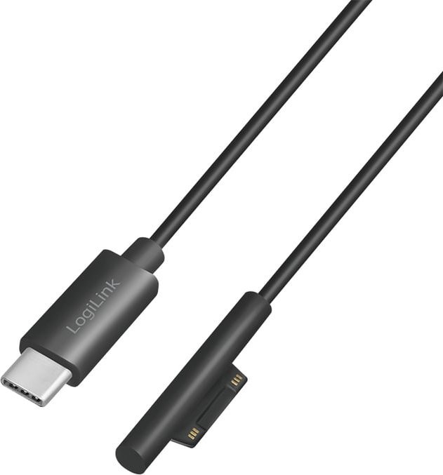 Kabel USB LogiLink Kabel USB C->MS Surface Ladekabel Lo 545880 (4052792057348) USB kabelis