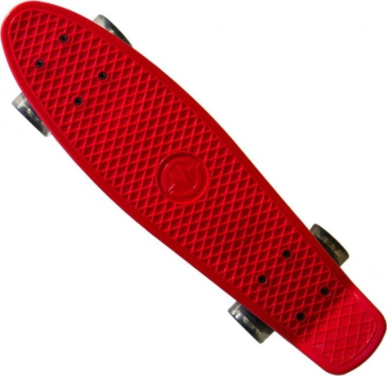 Deskorolka Master Deskorolka Mini Longboard - czerwona MAS-B097-red (8592833006660)