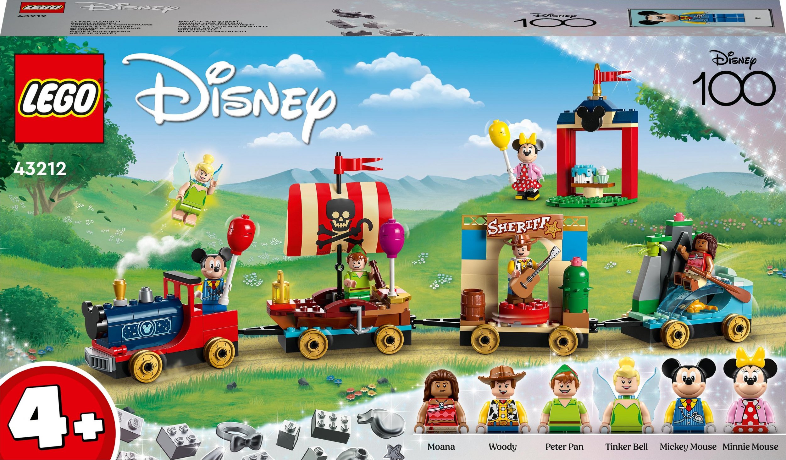 LEGO Disney - pociag pelen zabawy (43212) 43212 (5702017424798) LEGO konstruktors