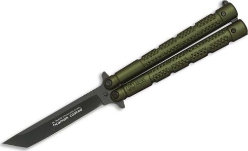 K25 Butterfly Knife K25 36249 Balisong Green nazis