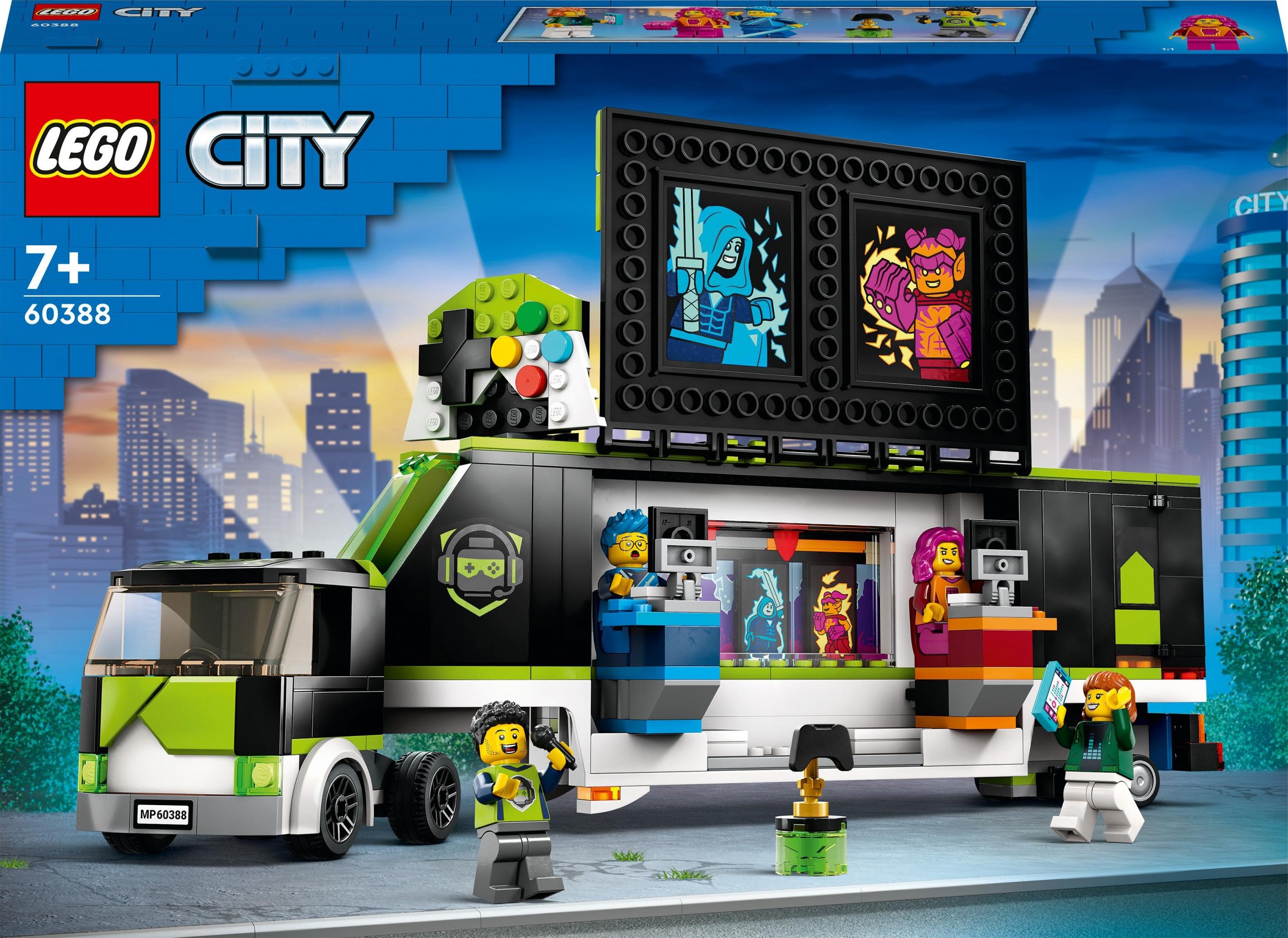 LEGO City Ciezarowka na turniej gier (60388) LEGO konstruktors