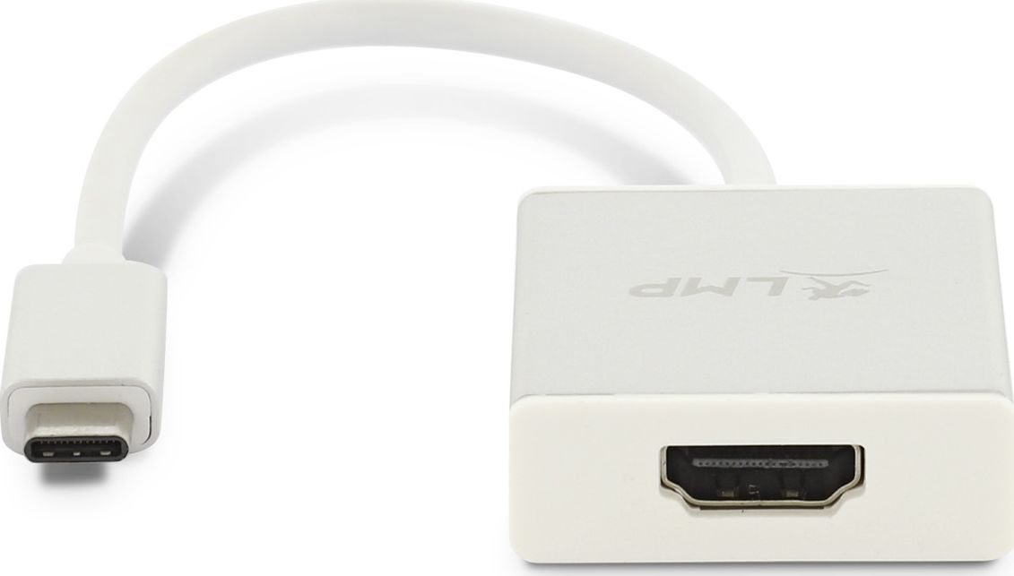 Adapter USB LMP 15987 USB-C - HDMI Srebrny  (LMP-USBC-HDMI-S) LMP-USBC-HDMI-S (7640113431907)