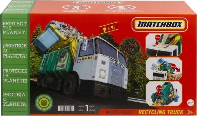 Recycling truck Matchbox HHR64 Rotaļu auto un modeļi