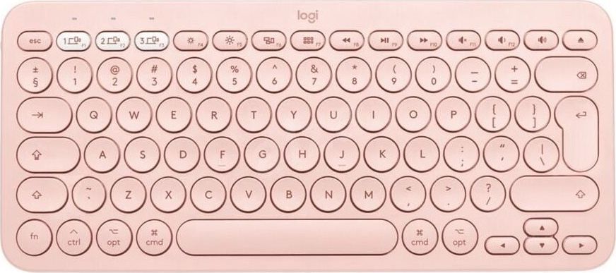 Logitech K380 Multi-Device Bluetooth Keyboard Rose klaviatūra