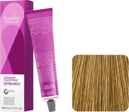 Londa Professional Permanent Hair Dye, 7/ Medium Blonde, 60 ml For Women 13077604 (4064666216850)