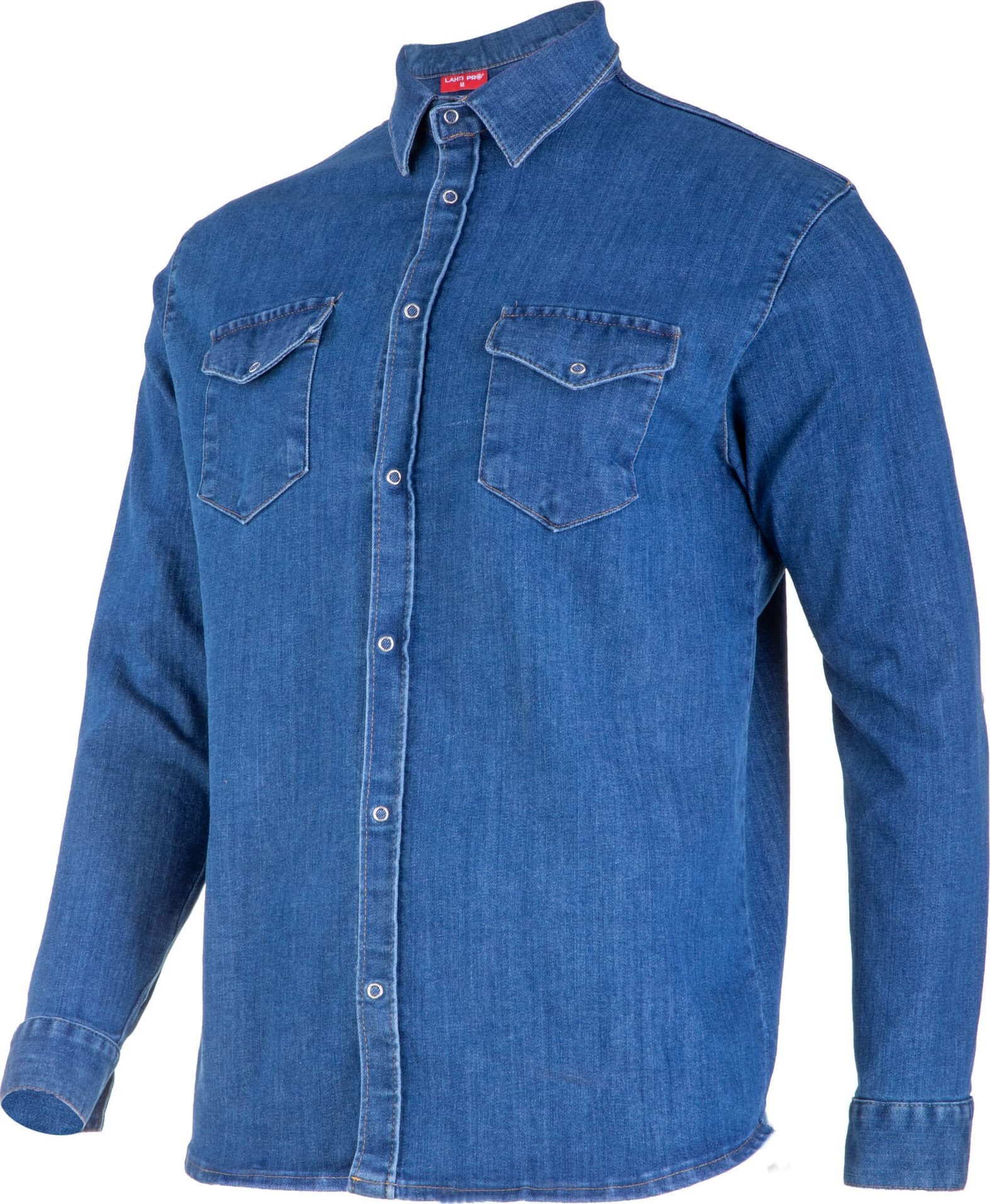 Lahti Pro Koszula jeansowa niebieska, 