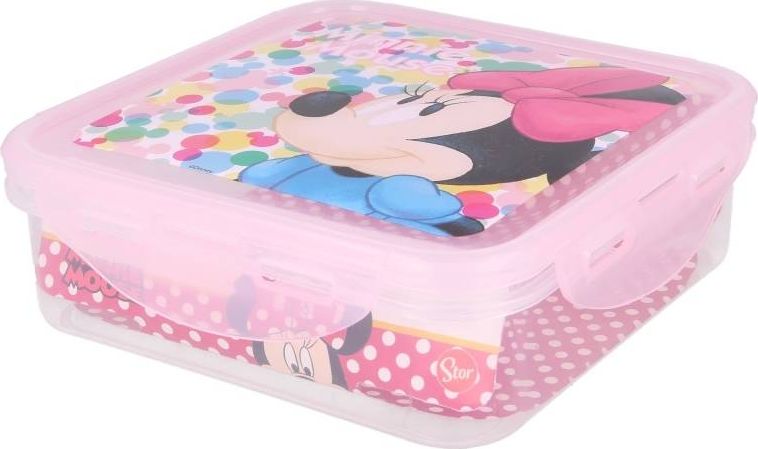 Mickey Mouse Minnie Mouse - Lunchbox / hermetyczne pudelko sniadaniowe 750ml BT-51164 (8412497511648) Pārtikas uzglabāšanas piederumi