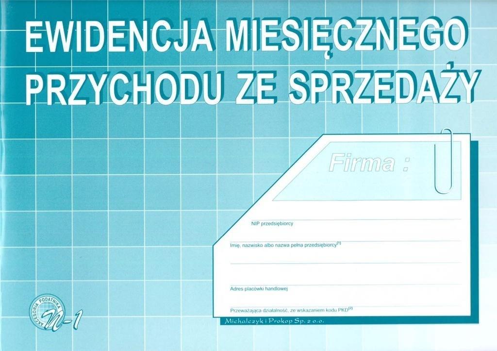 Michalczyk & Prokop Ewidencja miesiecznego przychodu ze sprzedazy N-1 467097 (5903242102738)  rezerves daļas un aksesuāri printeriem