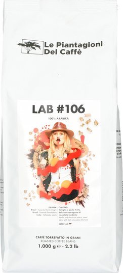 Kawa ziarnista Le Piantagioni del Caffe Lab#106 1 kg CA2015 (8033959090824) piederumi kafijas automātiem