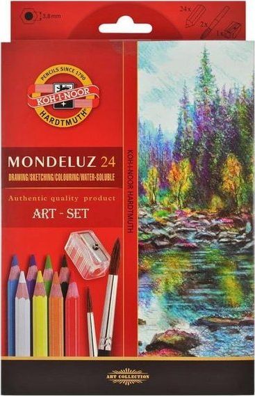 Koh I Noor Mondeluz Art-Set 24 kredki 00244KH (8593539201687)