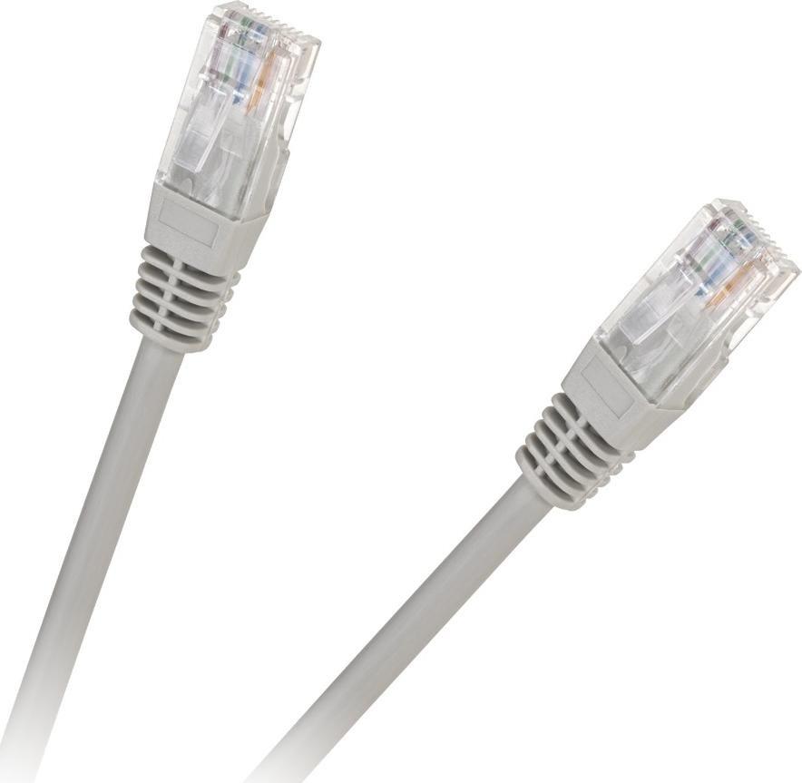 LP Patchcord kabel UTP 8c wtyk-wtyk 1.5m CCA LEC-KPO2779-1.5 (5901436722502) tīkla kabelis