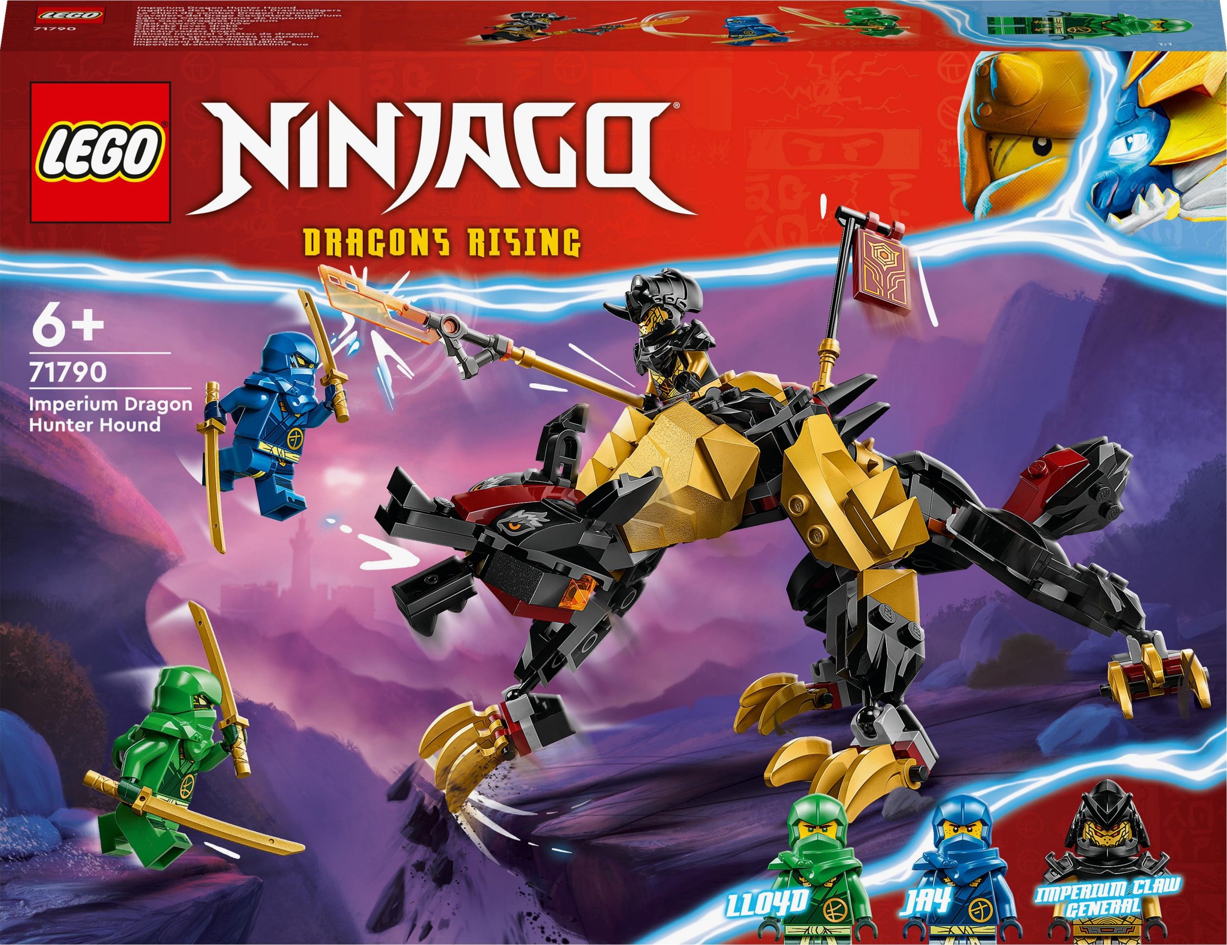 LEGO Ninjago 71790 Imperium Dragon Hunter Hound LEGO konstruktors