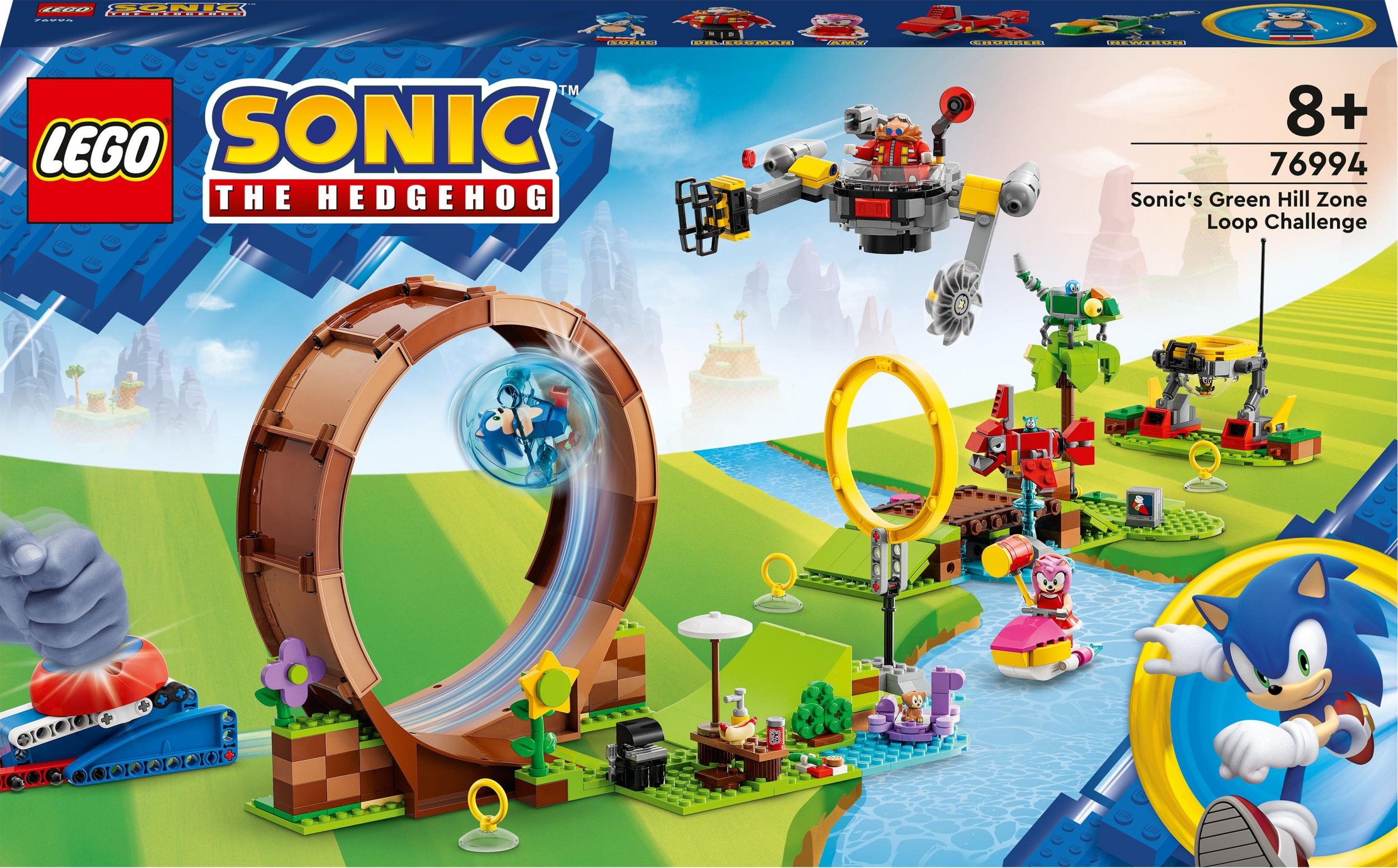 LEGO Sonic's Green Hill Zone Loop Challenge 76994 LEGO konstruktors