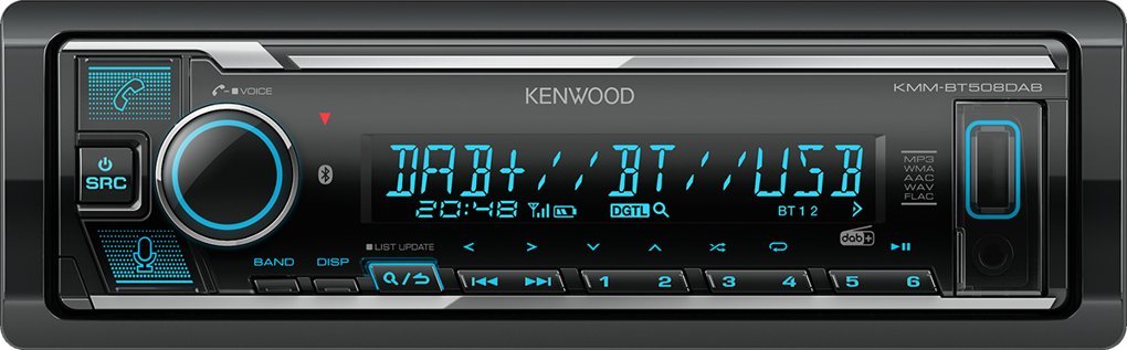 Kenwood KMMBT508DAB automagnetola