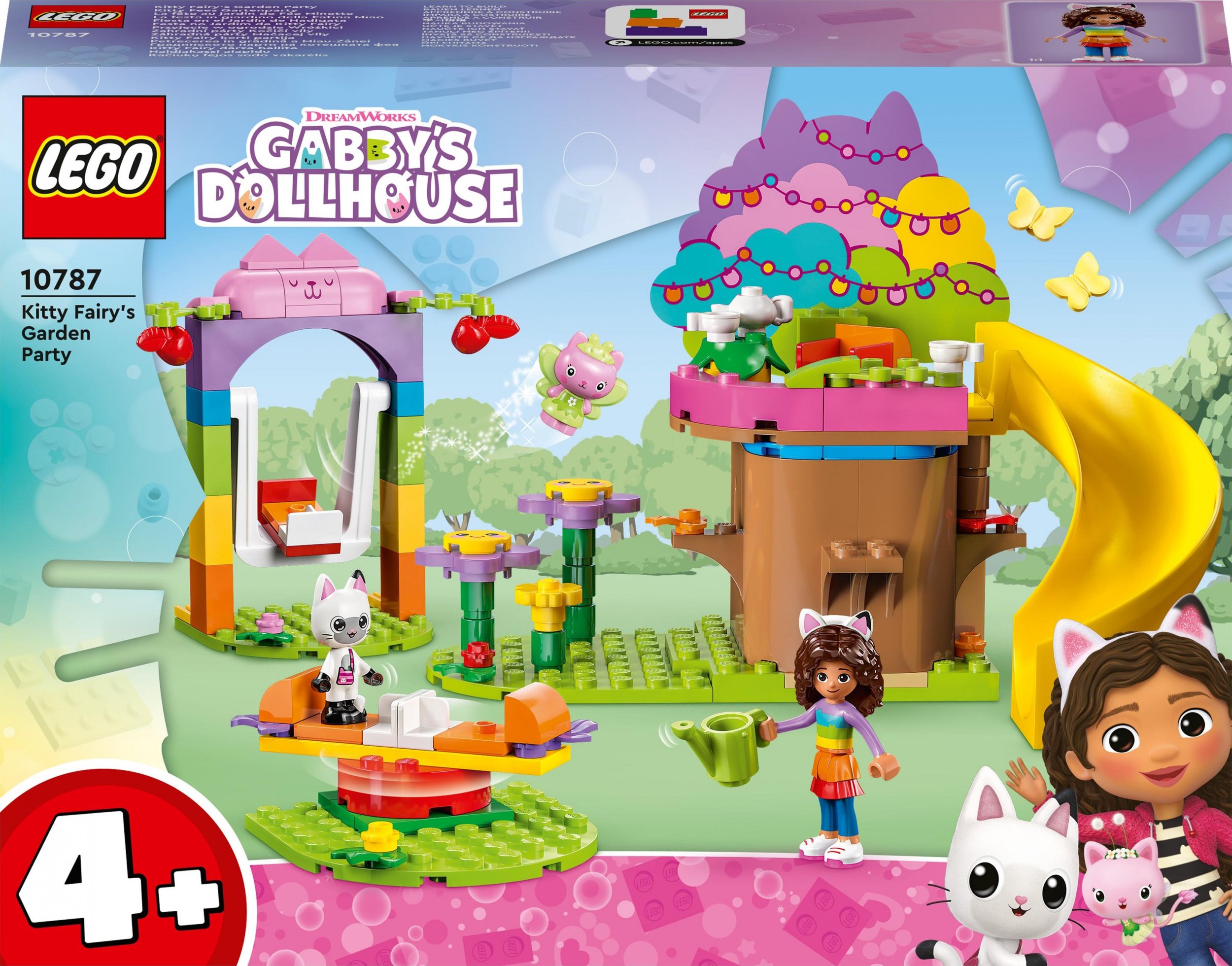 LEGO Gabby's Dollhouse Przyjecie w ogrodzie Wrozkici (10787) 10787 (5702017424118) LEGO konstruktors