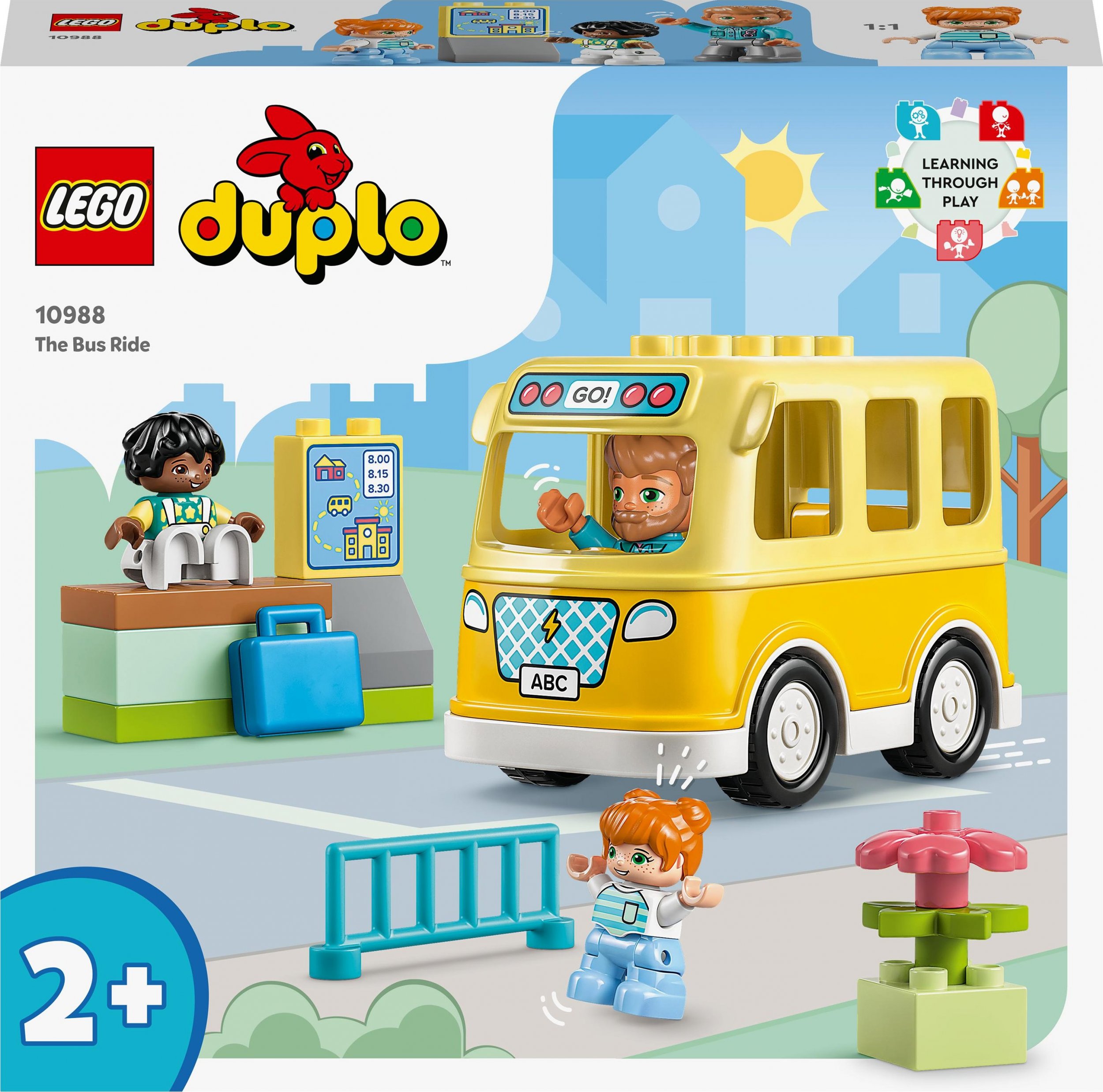 LEGO Duplo Przejazdzka autobusem (10988) 10988 (5702017416243) LEGO konstruktors