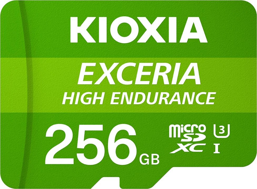 Karta Kioxia Exceria High Endurance MicroSDXC 256 GB Class 10 UHS-I/U3 A1 V30 (LMHE1G256GG2) LMHE1G256GG2 (4582563851177) atmiņas karte